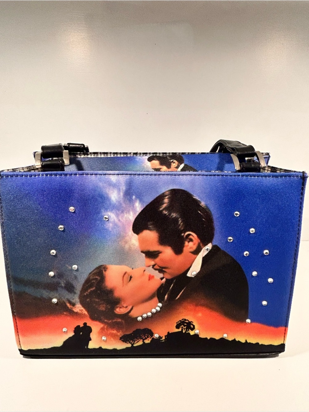 Gone With The Wind Scarlett O’Hara Rhett Butler Rhinestone Purse Handbag - Picture 14 of 16